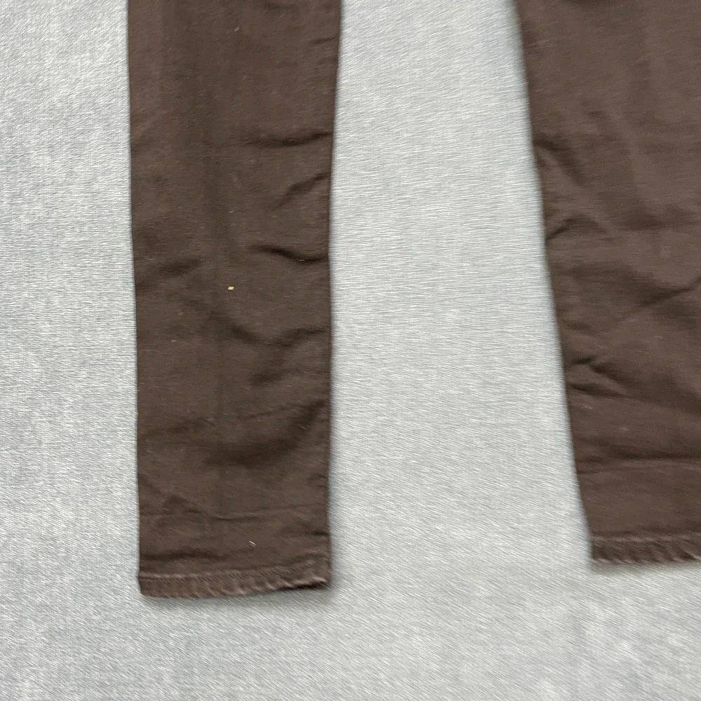Levi's 721 High Rise Skinny Jeans Womens 29 Black Denim 5-Pockets Distressed